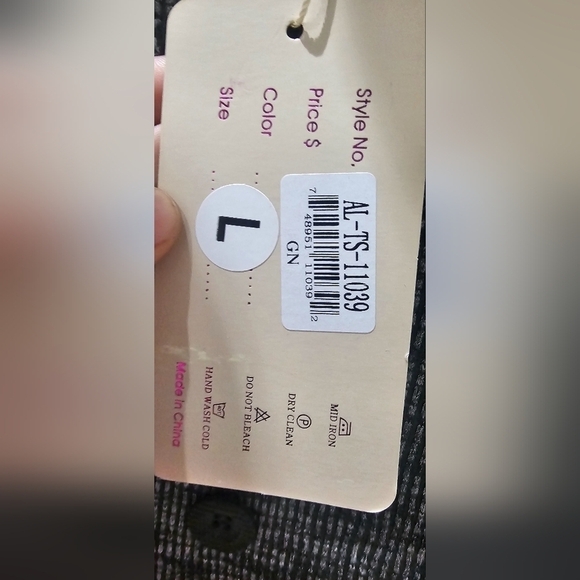 Pretty Angel Long Sleeve Lace Embellished Dress Tunic - Picture 5 of 7